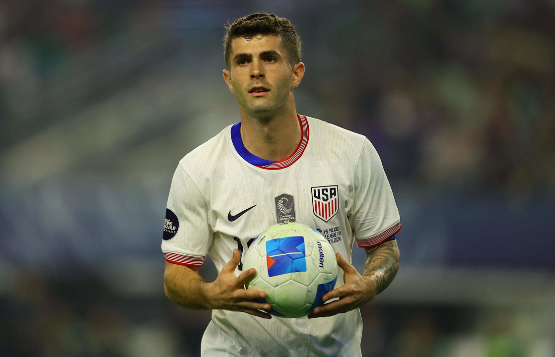 Fotografía de archivo del jugador estadounidense Christian Pulisic. EFE/ Carlos Ramírez